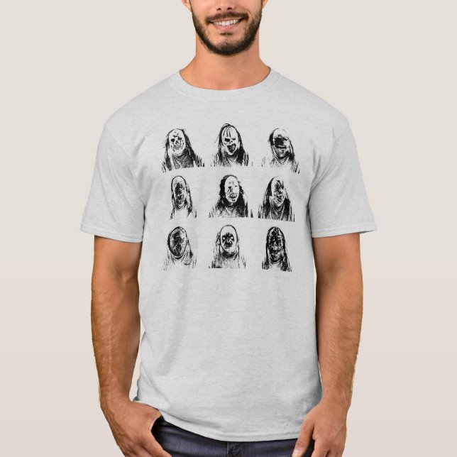 Camiseta Scary Mask (Frente)
