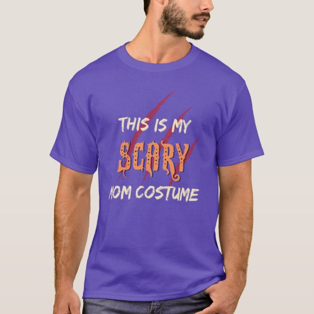 Camiseta Scary Mom retro (Frente)