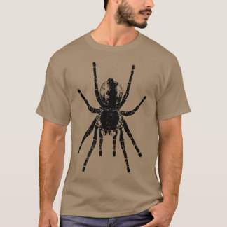 Camiseta Scary Tarantula Spider Black Arachnid
