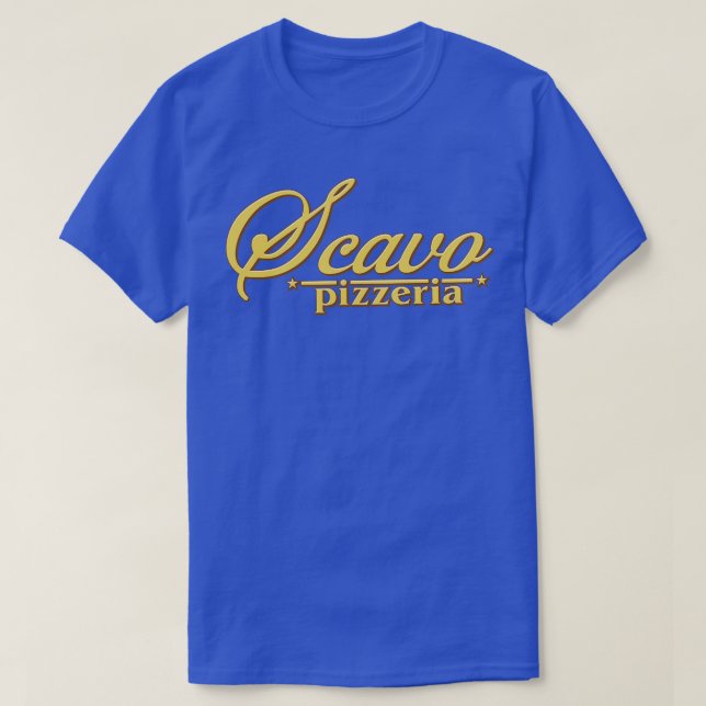 Camiseta Scavo Pizzeria (Frente do Design)