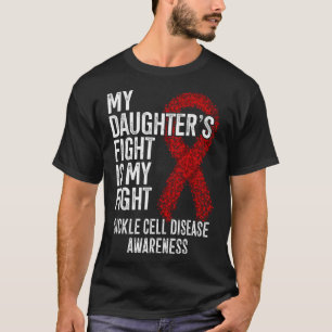 Camiseta Scd A Luta da Minha Filha É A Minha Luta Contra A 