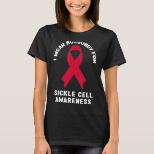 Camiseta Scd Eu Visto Burgundy Para Sensibilizar Células Fa
