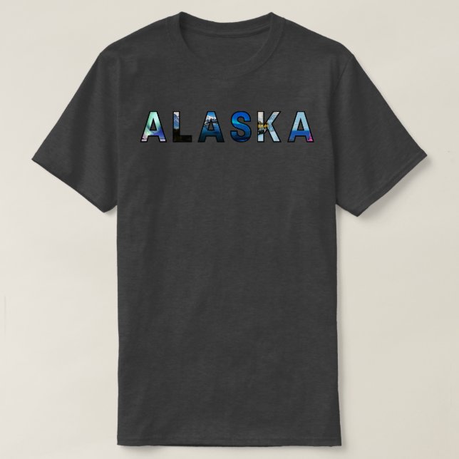 Camiseta Scenic Alaska TSirt (Frente do Design)