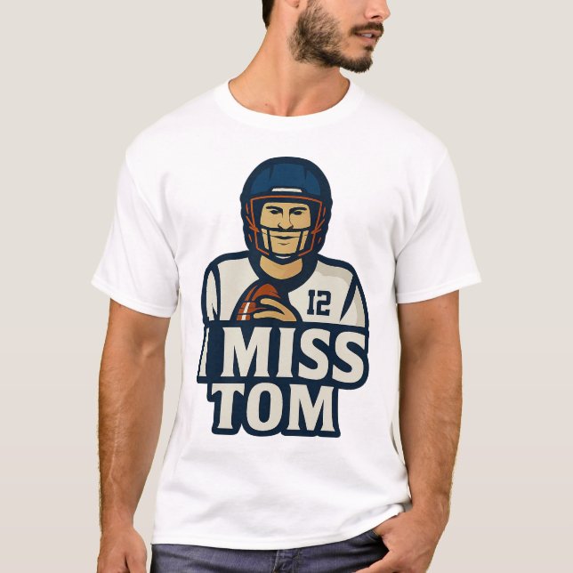 Camiseta SCFFL 2025 - Eu Sinto Falta de Tom (Frente)