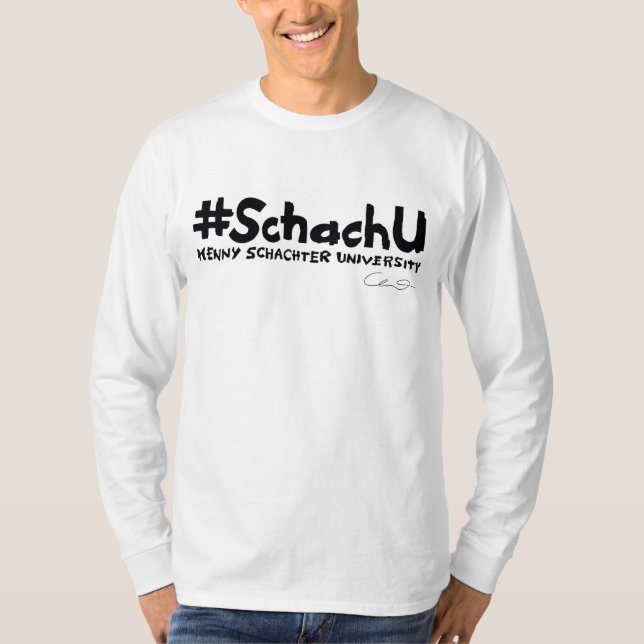 Camiseta #SchachU (Frente)