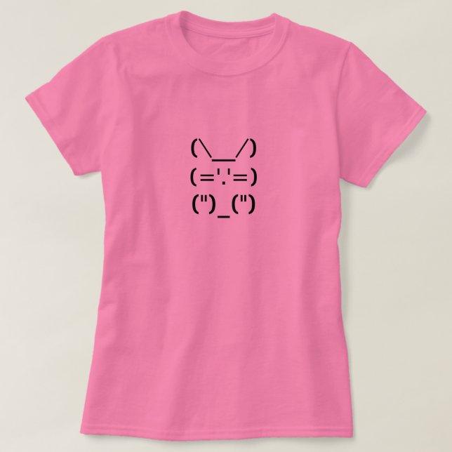 Camiseta Schattig konijntje T-shirt (Frente do Design)
