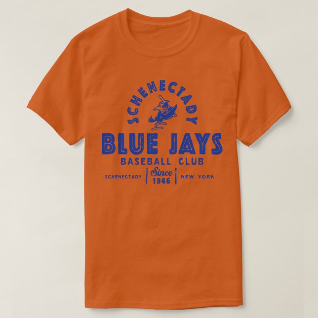 Camiseta Schenectady Blue Jays (Frente do Design)