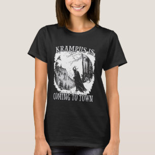 Camiseta Schiechperchten tradição horrorosa Krampus T Perch