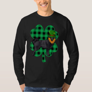 Camiseta Schipperke Duende Dia de São Patrício Sortudo C