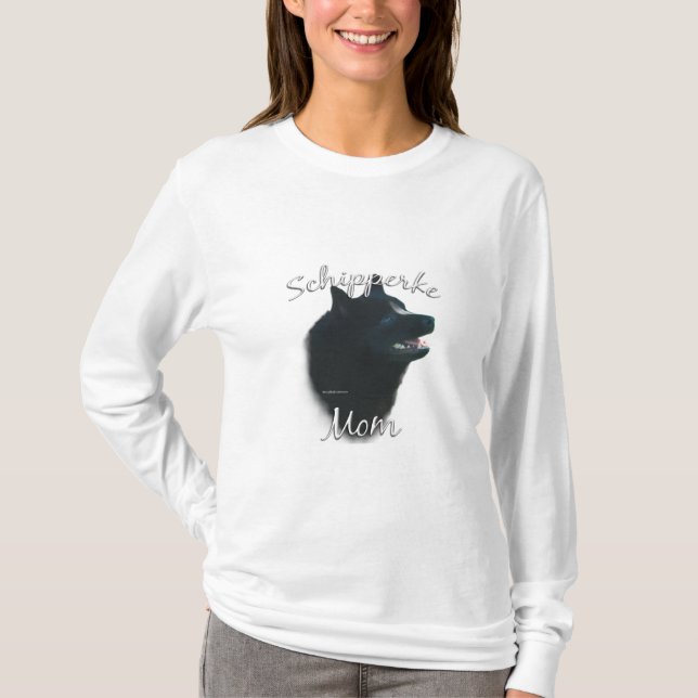 Camiseta Schipperke Mãe 2 (Frente)