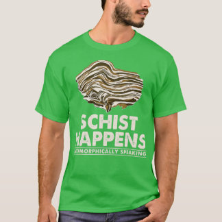 Camiseta Schist Happens Rock Collector