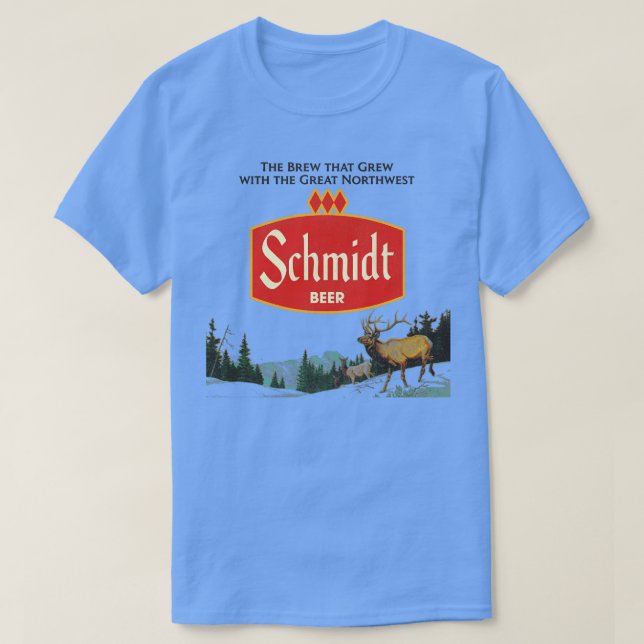 Camiseta Schmidt Beer - Cena Natureza Desajustada (Frente do Design)