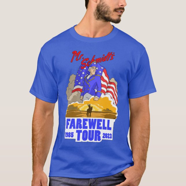 Camiseta Schmidt Farewellour funny (Frente)