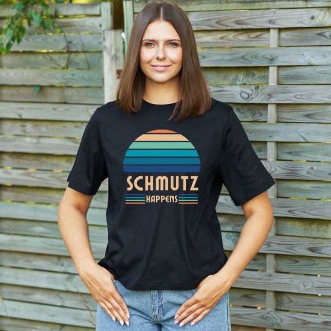 Camiseta Schmutz Acontece, Ídapo Engraçado, Retrosunset (Criador carregado)