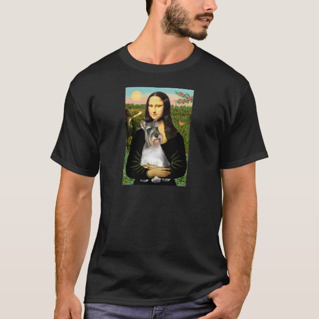 Camiseta Schnauzer 11N - Mona Lisa (Frente)