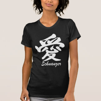 Camiseta Schnauzer do amor