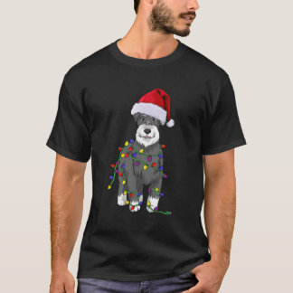 Camiseta Schnauzer Dog Gift Para O Natal