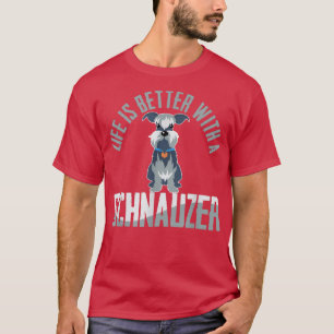 Camiseta Schnauzer Funny Dog Owner Slogan 