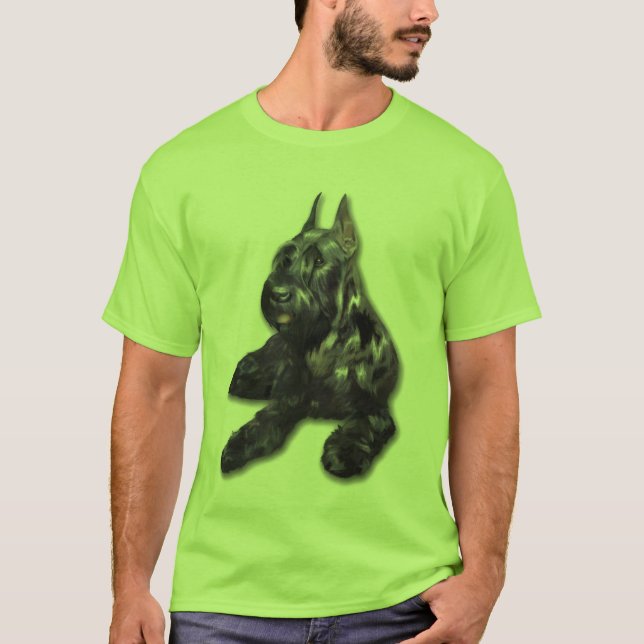 Camiseta Schnauzer gigante (Frente)
