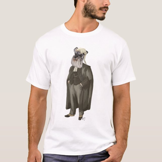 Camiseta Schnauzer Lawyer 2 (Frente)