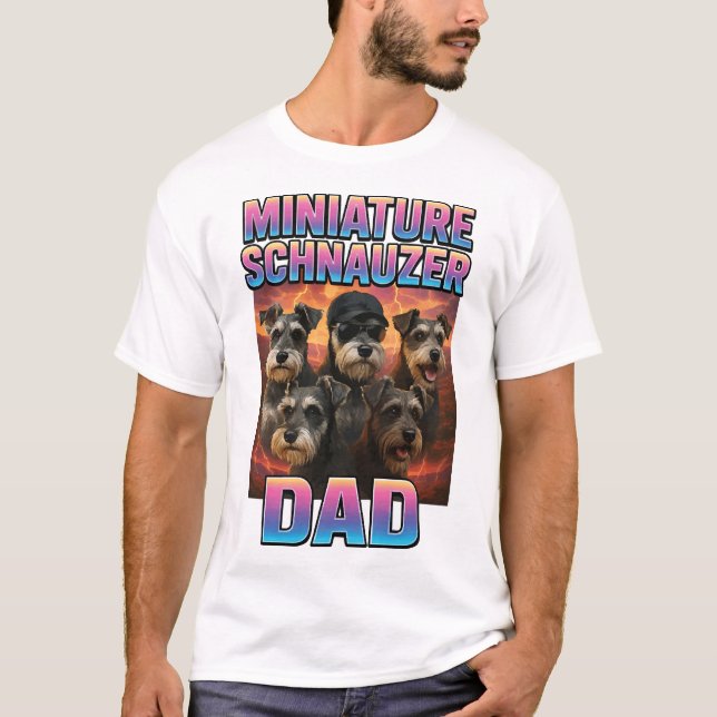 Camiseta Schnauzer Miniatura (Frente)