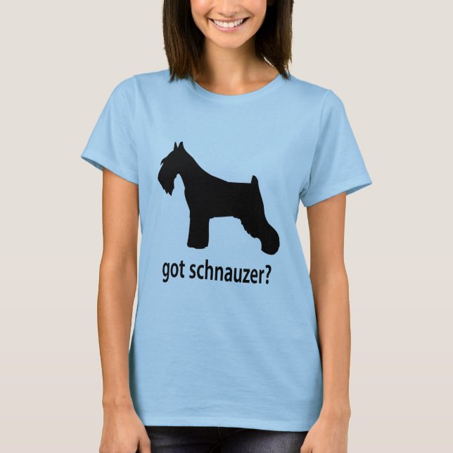 Camiseta Schnauzer obtido (Frente)
