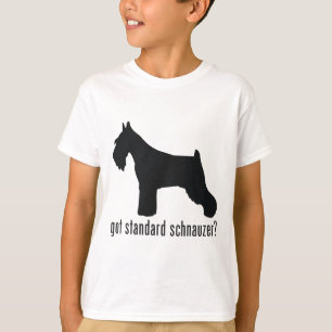 Camiseta Schnauzer padrão