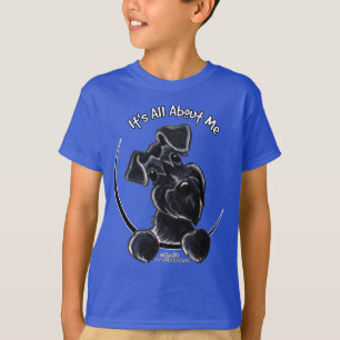 Camiseta Schnauzer preto IAAM