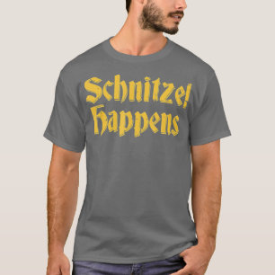 Camiseta Schnitzel Acontece Engraçado Vintage Oktoberfest G