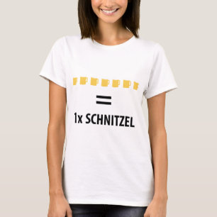Camiseta Schnitzel do gleich 1 de 7 Bier