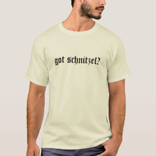 Camiseta schnitzel obtido? Web site