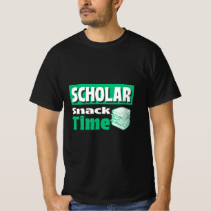 Camiseta Scholar Snack Time-School Lunch Break