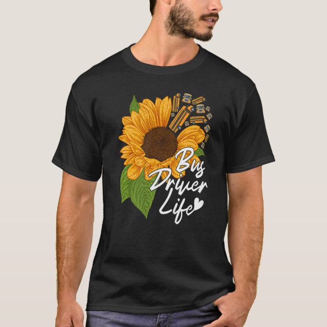 Camiseta School Bus Driver Appreciation Bus Driver Life Gif (Frente)