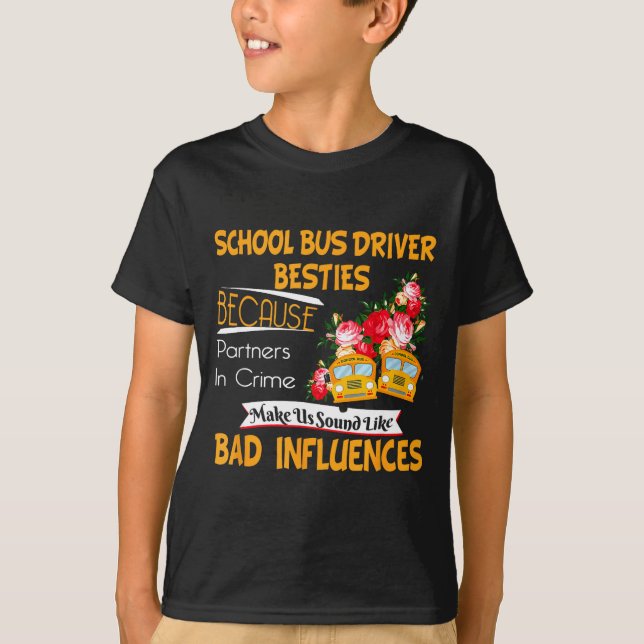 Camiseta School Bus Driver Ies  (Frente)