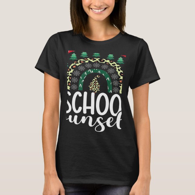 Camiseta School Counselor Guidance Counseling Christmas Gno (Frente)