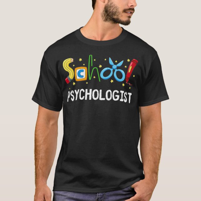 Camiseta School Psychologist Cute Gift Psych Therapist Appr (Frente)