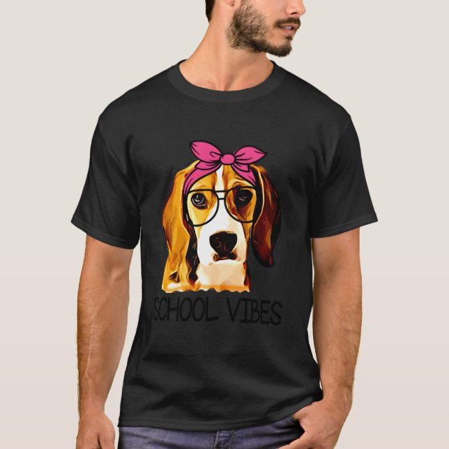Camiseta School S Teacher Classroom Beagle (Frente)