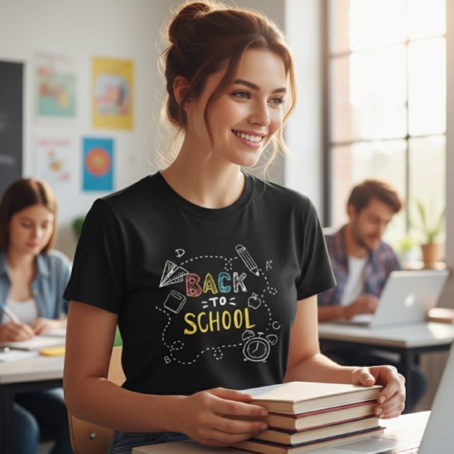 Camiseta  School Shirt - Teacher Gift (Criador carregado)