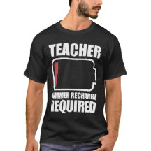 School Teacher Summer Recharge Required 