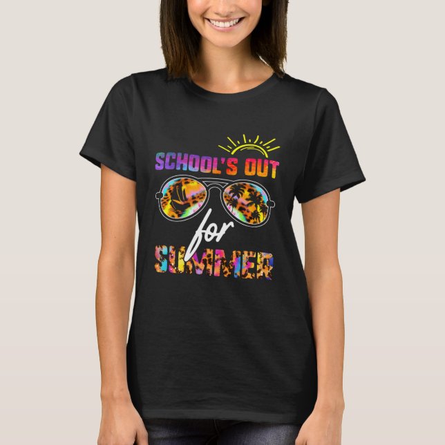 Camiseta School's Out For Summer Teacher Vacation Summer Te (Frente)
