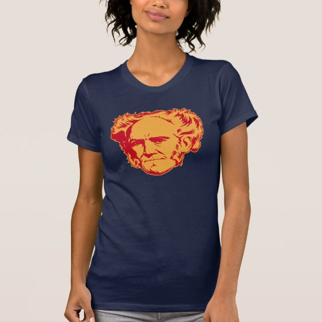 Camiseta schopenhauer2 (Frente)