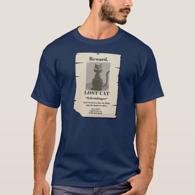 Camiseta Schrodinger's cat (Frente)