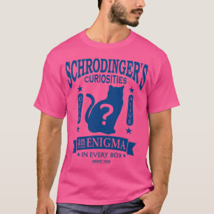 Camiseta Schrodingers Cat Mecânica Quântica Geek do Paradox