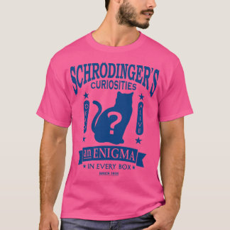 Camiseta Schrodingers Cat Mecânica Quântica Geek do Paradox