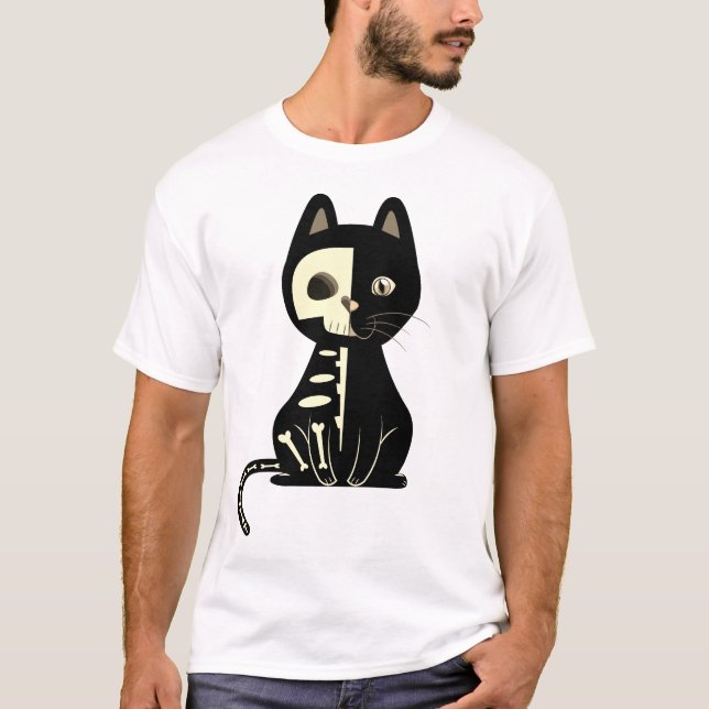 Camiseta Schrodingers Cat Mecânica Quântica Paradoxo Física (Frente)