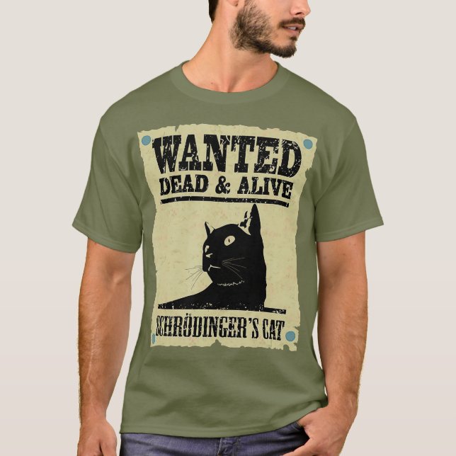 Camiseta Schrodingers Cat Physic Sheldon (Frente)
