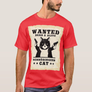 Camiseta Schrodingers Cat Physics Paradox Quantum Mechanics