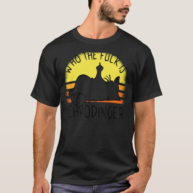 Camiseta Schrödingers Cat, que é de Schrödinger Schrödinger (Frente)