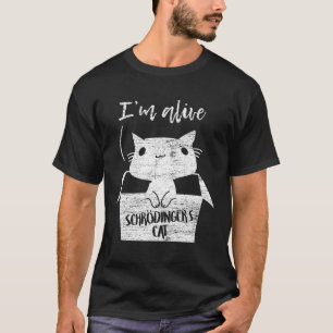 Camiseta Schrödinger's gato