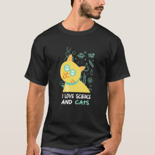 Camiseta Schrödingers Nerd Cientista de Física de Gato
